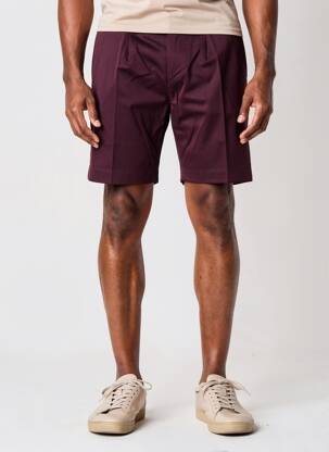 Bermudas tiesi kirpimas normala dydis violetinis MBM vyras