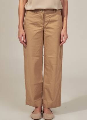 Tiesi kelnė tamprumas normala dydis rudas BREAL moteris