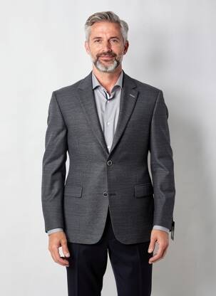 Švarkas kišenės pilka ZIGNONE vyras