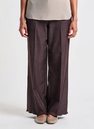 Tiesi kelnė elastinė dydis rudas AWARE BY VERO MODA moteris