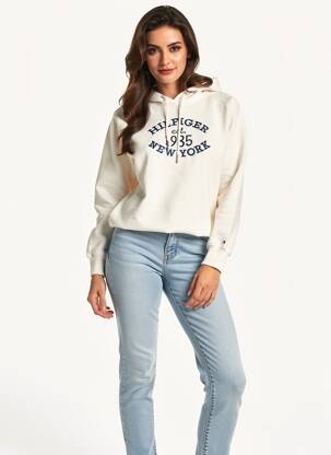 Kapišonas  ilgos rankovės bežinis TOMMY HILFIGER moteris