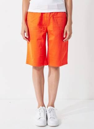 Bermudas elastinė dydis normala dydis oranžinė SHEEGO moteris
