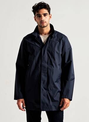 Vėjo nepraleidėjas kišenės be gobtuvų mėlyna JACK & JONES vyras