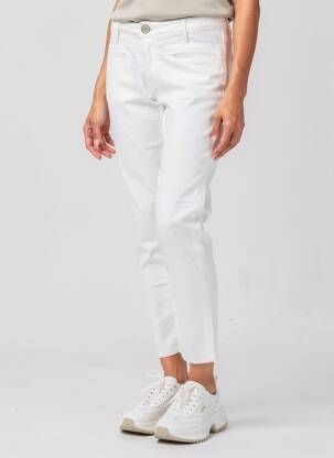 7/8 kelnės tamprumas normala dydis baltas DENIM STUDIO moteris