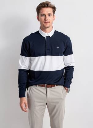 Polo ilgos rankovės ilgos rankovės mėlyna PEPE JEANS vyras