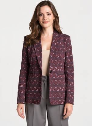 Švarkas kišenės violetinis ANONYME DESIGNERS moteris