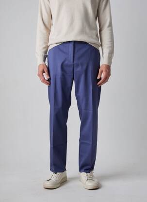 Chino kelnė popelinos audinys, kuris pasižymi lygiu ir tankiu paviršiumi. normala dydis mėlyna EMPORIO ARMANI moteris