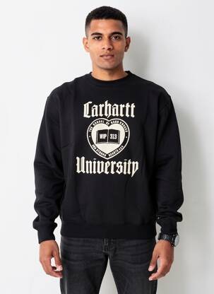 Mikroskopas pusiau nepralaidus tinklas ilgos rankovės juodas CARHARTT vyras
