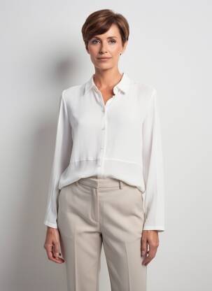 Moteriškas marškinys centrinė iškirptė ilgos rankovės bežinis GERRY WEBER moteris