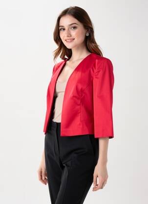 Bolero centrinė iškirptė raudona VERA MONT moteris