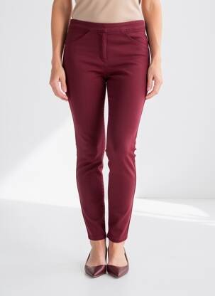 Jegging denimo audinys normala dydis raudona EAST DRIVE moteris