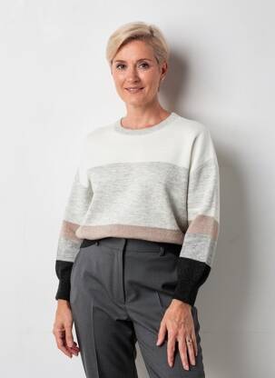 Megztinis tamprumas ilgos rankovės pilka GERRY WEBER moteris