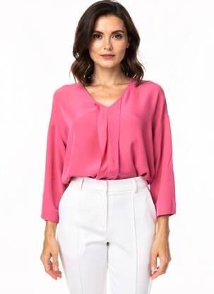 Bluzonai ilgos rankovės ilgos rankovės rožinė LUISA CERANO moteris