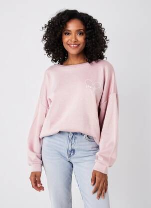 Megztinis tamprumas ilgos rankovės rožinė NOBELLE STORE moteris