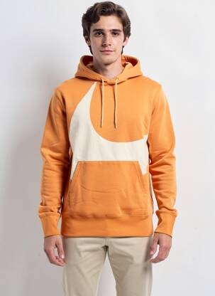 Kapišonas ilgos rankovės ilgos rankovės oranžinė NIKE vyras