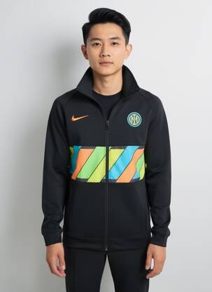 Kasdienis švarkas apatinė dalis siaura juodas NIKE vyras