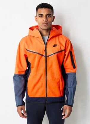 Kasdienis švarkas tiesi kirpimas oranžinė NIKE vyras