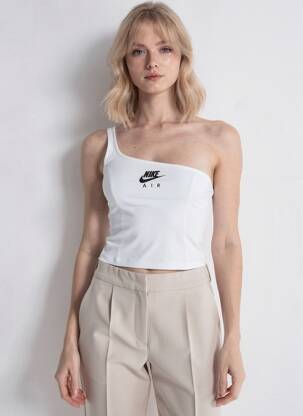 Viršūnė tamprumas be rankų pilka NIKE moteris