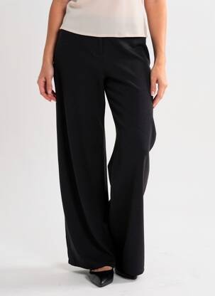 Platus kelnes normala dydis normala dydis juodas VERO MODA moteris