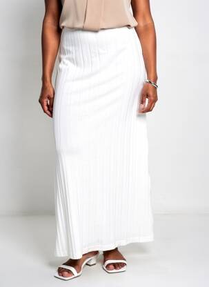 Ilgas sijonas normala dydis baltas DIVIDED H&M moteris