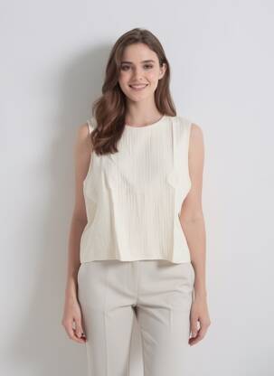 Viršūnė be rankų be rankų bežinis AWARE BY VERO MODA moteris