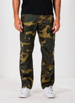Kargo kelnė kišenės normala dydis žalias CARHARTT vyras