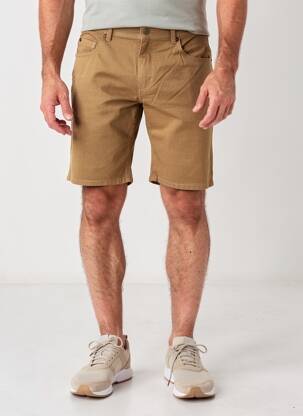Bermudas denimo audinys normala dydis rudas PIONEER vyras