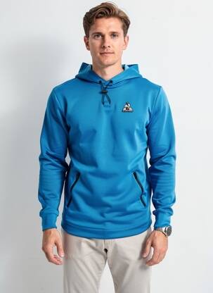 Kapišonas ilgos rankovės ilgos rankovės mėlyna LE COQ SPORTIF vyras