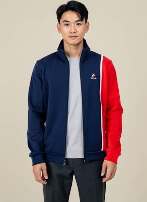 Kasdienis švarkas aukšta apykaklė mėlyna LE COQ SPORTIF vyras