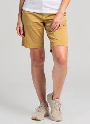 Bermudas tiesi kirpimas geltona COUTURIST moteris