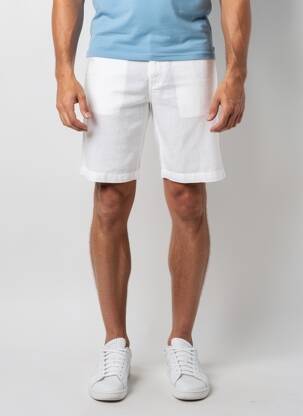 Bermudas tiesi kirpimas baltas COUTURIST vyras