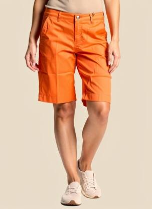 Bermudas tiesi kirpimas oranžinė COUTURIST moteris