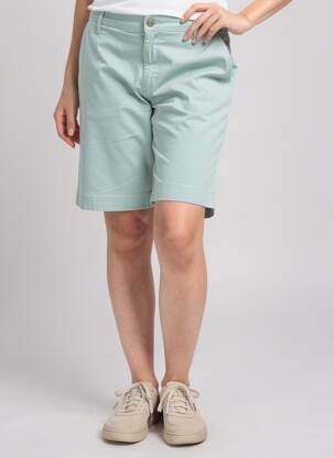 Bermudas tiesi kirpimas mėlyna COUTURIST moteris