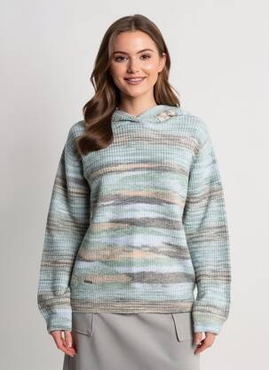Megztinis tamprumas ilgos rankovės žalias RAGWEAR moteris