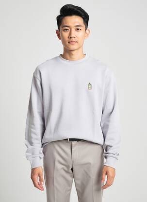 Mikroskopas tamprumas ilgos rankovės pilka RAGWEAR vyras