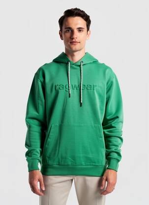 Kapišonas jersey audinys ilgos rankovės žalias RAGWEAR vyras