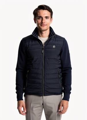 Pūkinė striukė kišenės be gobtuvų mėlyna RAGWEAR vyras