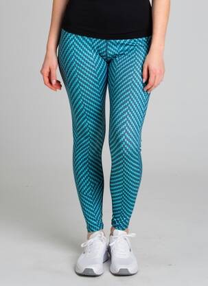 Legingas jersey audinys normala dydis mėlyna NIKE moteris