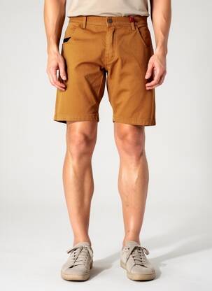 Bermudas denimo audinys normala dydis oranžinė IRON AND RESIN vyras