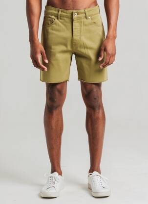 Bermudas denimo audinys normala dydis žalias IRON AND RESIN vyras