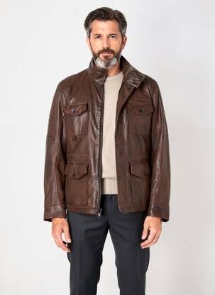 Odinis švarkas kišenės rudas CAMEL ACTIVE vyras
