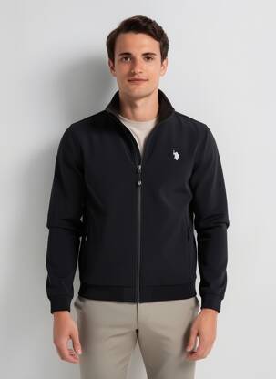 Kasdienis švarkas apatinė dalis siaura juodas U.S. POLO ASSN vyras
