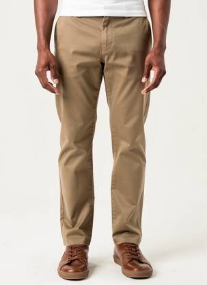 Chino kelnė tamprumas normala dydis rudas JACK & JONES vyras