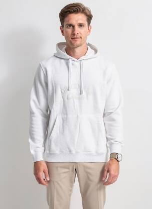 Kapišonas siuvinėjimas ilgos rankovės pilka JACK & JONES vyras
