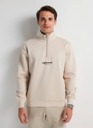 Mikroskopas tamprumas ilgos rankovės bežinis JACK & JONES vyras