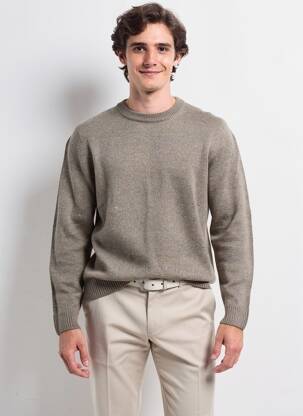 Megztinis tamprumas ilgos rankovės pilka JACK & JONES vyras