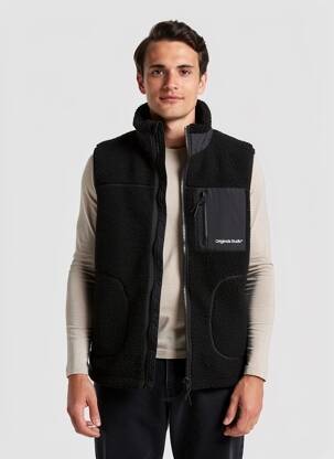 Poliarinė tiesi kirpimas juodas JACK & JONES vyras