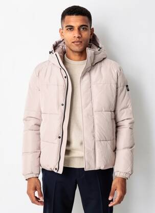 Pūkinė striukė kišenės su gobtuvu bežinis JACK & JONES vyras