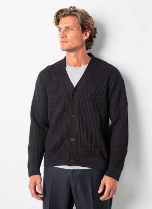 Ilgų rankovių liemenė col v juodas JACK & JONES vyras