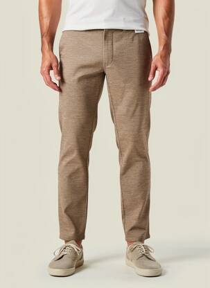 Chino kelnė chinamas audinys normala dydis rudas M5 BY MEYER vyras